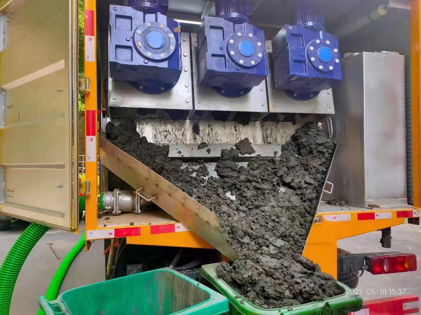 湘潭化粪池清掏城市维护站-泥浆净化干湿分离处理